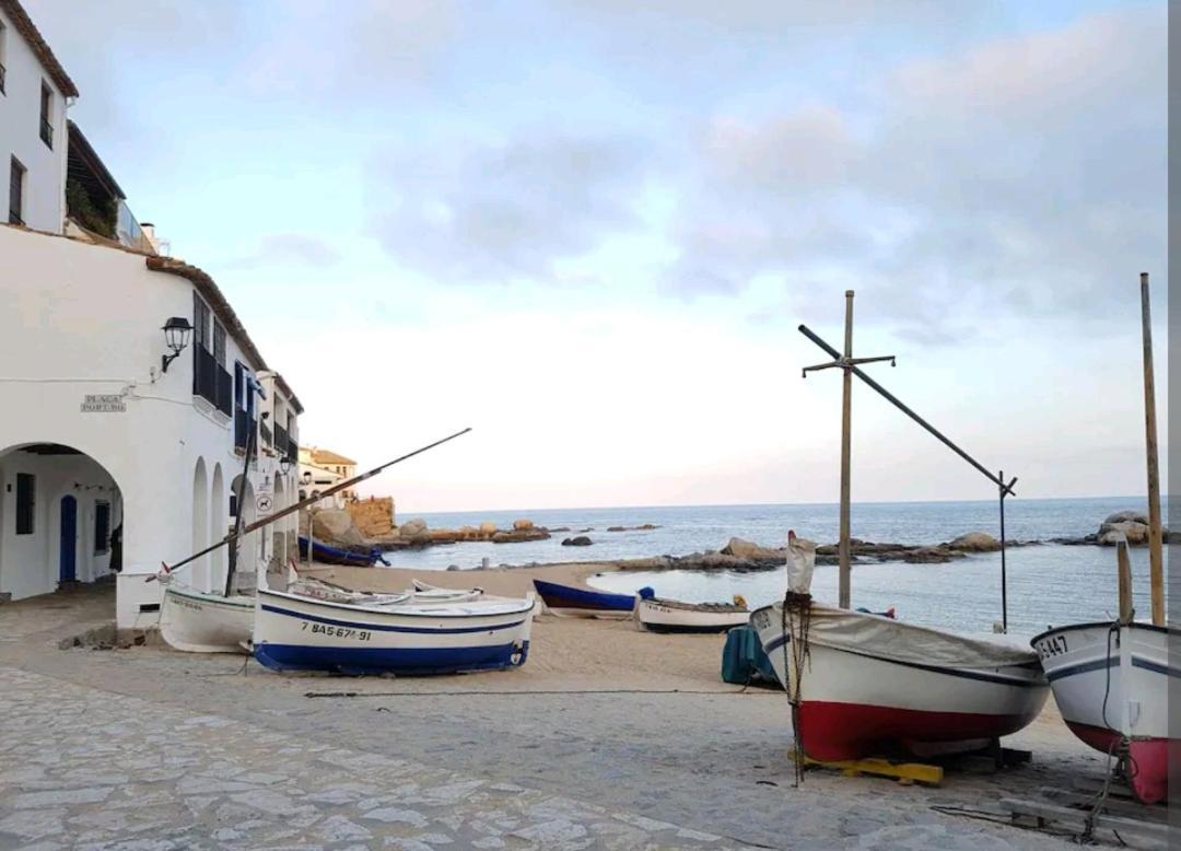 Apt Con Piscina En Calella De Palafrugell, Parking Gratuito 外观 照片